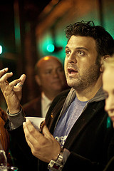 Adam Richman and Food Freaks Grilled Cheese Truck at Brooklyn's Bounty Wine & Food Fest